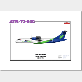 Avions de Transport Régional 72-600 - MASwings "New Colours" (Art Print) Posters and Art